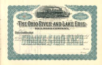 Ohio River and Lake Erie Railroad Co.